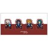 Fire Emblem: Three Houses Clear Clip Black Eagles A (Set of 4) (Anime Toy)