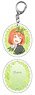 The Quintessential Quintuplets Season 2 Acrylic Key Ring Yotsuba Nakano KV (Anime Toy)