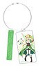 Sword Art Online x Sanrio Characters Wire Acrylic Key Ring Leafa x Pochacco [Especially Illustrated] Ver. (Anime Toy)
