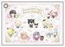 Sword Art Online x Sanrio Characters Synthetic Leather Pass Case Assembly Ver. (Anime Toy)