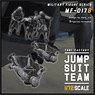 HALO Jumpsuit Team (Set of 5) (Plastic model)