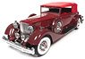 1934 Packard V12 Victoria Soft Top Red (Diecast Car)