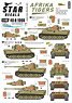 Afrika Tigers. Tigers in Tunisia 1942-43. s.Pz.Abt. 501 and 10. Pz.Division. (Decal)