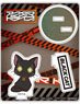 Akudama Drive Acrylic Stand Black Cat Deformed Ver. (Anime Toy)