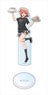 My Teen Romantic Comedy Snafu Climax Big Acrylic Stand Yui Yuigahama Cafe Ver. (Anime Toy)