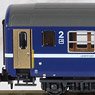 RIC寝台車 SBB 新ロゴ (2両セット) ★外国形モデル (鉄道模型)