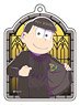 [Osomatsu-san] Acrylic Key Ring [Dark Suits Ver.] (5) Jyushimatsu (Anime Toy)