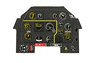 P-51D Late Mustang IVa Instrument Panel (for Tamiya) (Plastic model)