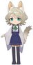 Neco Gurashi Rubber Key Ring Chinchilla-neco (Anime Toy)