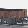 NR-7E Ferry Tube Wagon (BR, Rust Color) (Model Train)