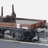 イギリス2軸貨車 ボルスター付き長物車 (NE・錆色・2輌セット) 【NR-39E】 (2両セット) ★外国形モデル (鉄道模型)