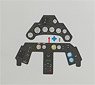 Fw190A-5 Instrument Panel (for Hasegawa) (Plastic model)
