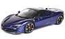 Ferrari SF90 Spider CLOSED ROOF Blu Elettrico Metall/Base in eco-leather (ケース付) (ミニカー)