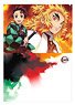 [Demon Slayer: Kimetsu no Yaiba] Clear File Tanjiro Kamado & Kyojuro Rengoku (Anime Toy)