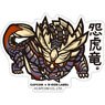 Capcom x B-Side Label Sticker Monster Hunter Wyvern of Malice. (Anime Toy)