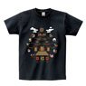 Monster Hunter Rise Monster Icon T-Shirt Black S (Anime Toy)