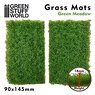 ジオラマ素材 芝マットカット版 新緑の牧草地 (素材)