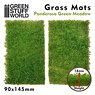 ジオラマ素材 芝マットカット版 ポンデローサグリーンの牧草地 (素材)