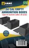 .50 cal Empty Ammunition Boxes (Plastic model)