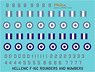Hellenic F-16C Rounders and Numbers (Decal)