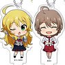 The Idolm@ster Million Live! Acrylic Key Ring Collection w/Stand School Uniform Series Angel Vol.1 (Set of 9) (Anime Toy)