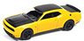 2019 Dodge Challenger Demon Yellow/Black (Diecast Car)