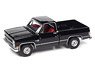 1982 Chevy Silverado 10 Midnight Black (Diecast Car)