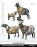 動物セット40 山羊の群れセット (プラモデル)