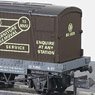 イギリス2軸貨車 フェリーチューブワゴン (家具運搬用コンテナ・GWR) 【NR-20】 ★外国形モデル (鉄道模型)