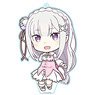 Re:Zero -Starting Life in Another World- Big Puni Colle! Key Ring (w/Stand) Emilia Memory Snow ver. (Anime Toy)