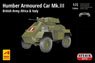 Humber Armoured Car Mk.III British Army Africa & Italy (Plastic model)