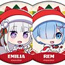 Can Badge [Re:Zero -Starting Life in Another World-] 04 Christmas Ver. Box (Mini Chara) (Set of 8) (Anime Toy)