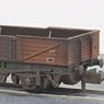 NR-7EW Ferry Tube Wagon (BR, Rust Color, Weathering) (Model Train)