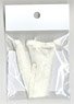 23~25cm Doll (for Thick Legs) Fishnet tights (White) (Fashion Doll)