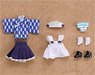 Nendoroid Doll: Outfit Set (Japanese-Style Maid - Blue) (PVC Figure)