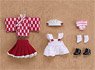 Nendoroid Doll: Outfit Set (Japanese-Style Maid - Pink) (PVC Figure)