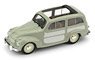 Fiat 500C Belvedere 1951 Open Green/Light Gray (Diecast Car)