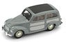 Fiat 500C Belvedere 1951 Closed Gray/Light Gray (Diecast Car)