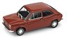 Fiat 127 1972 3 Door Corallu Red (Diecast Car)