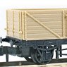 KNR-220 Open Wagon (7 Plank) (Unassembled Kit) (Model Train)