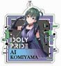 Acrylic Key Ring Idoly Pride 16 Ai Komiyama AK (Anime Toy)