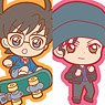 Detective Conan Ponipo Trading Rubber Strap Vol.2 (Set of 8) (Anime Toy)