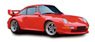 ポルシェ 911(993) GT2 レッド (ミニカー)