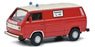VW T3 Firefighting Vehicle Red/White (Diecast Car)