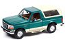 Artisan Collection - 1993 Ford Bronco - Eddie Bauer Edition - Emerald Green with Tan Interior (ミニカー)