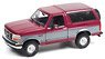 Artisan Collection - 1996 Ford Bronco XLT - Burgundy and Silver with Gray Interior (ミニカー)