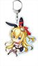 Warlords of Sigrdrifa Big Key Ring Claudia Bunny Deformed Ver. (Anime Toy)