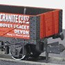 イギリス2軸貨車 鉱石運搬車 (5枚側板・Teign Valley Granite) 【NR-P440】 ★外国形モデル (鉄道模型)