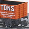 イギリス2軸貨車 石炭運搬車 (鋼製・Charringtons・レッド) 【NR-P100】 ★外国形モデル (鉄道模型)