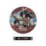 Attack on Titan Leather Coaster Key Ring 02 Mikasa (Anime Toy)